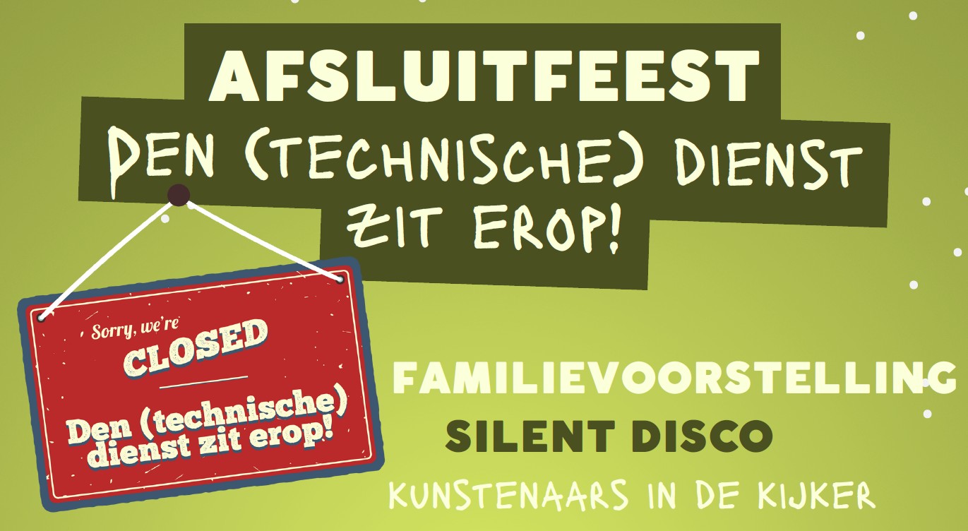 Afsluitfeest van ‘den technische dienst’
