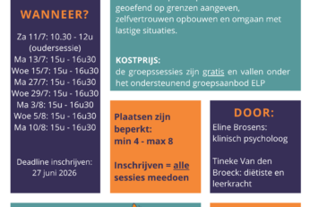 Gratis ELP-groepssessies tijdens de zomervakantie